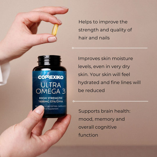Correxiko High-Strength Omega 3 Capsules – UK Made