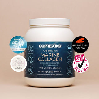 Correxiko Marine Collagen Powder | 10,000mg Double Hydrolysed for Maximum Absorption
