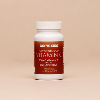Correxiko Raw Vitamin C Capsules - 850mg, Vegan