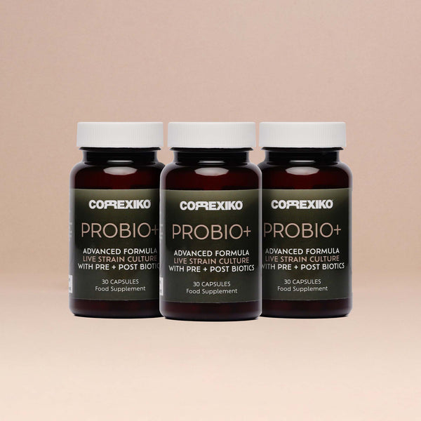 Correxiko Probio+ Multi-Strain Probiotic – 3-Month Bundle