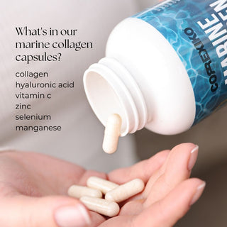 Marine Collagen Capsules and Ultra Omega 3 (90 day) Bundle