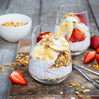 Strawberry & Chia Breakfast Pot