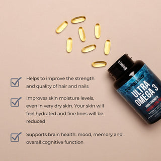 Marine Collagen Powder & Ultra Omega 3 (90 day) Bundle