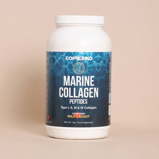 Marine Collagen Powder Tub with FREE bottle & recipe book