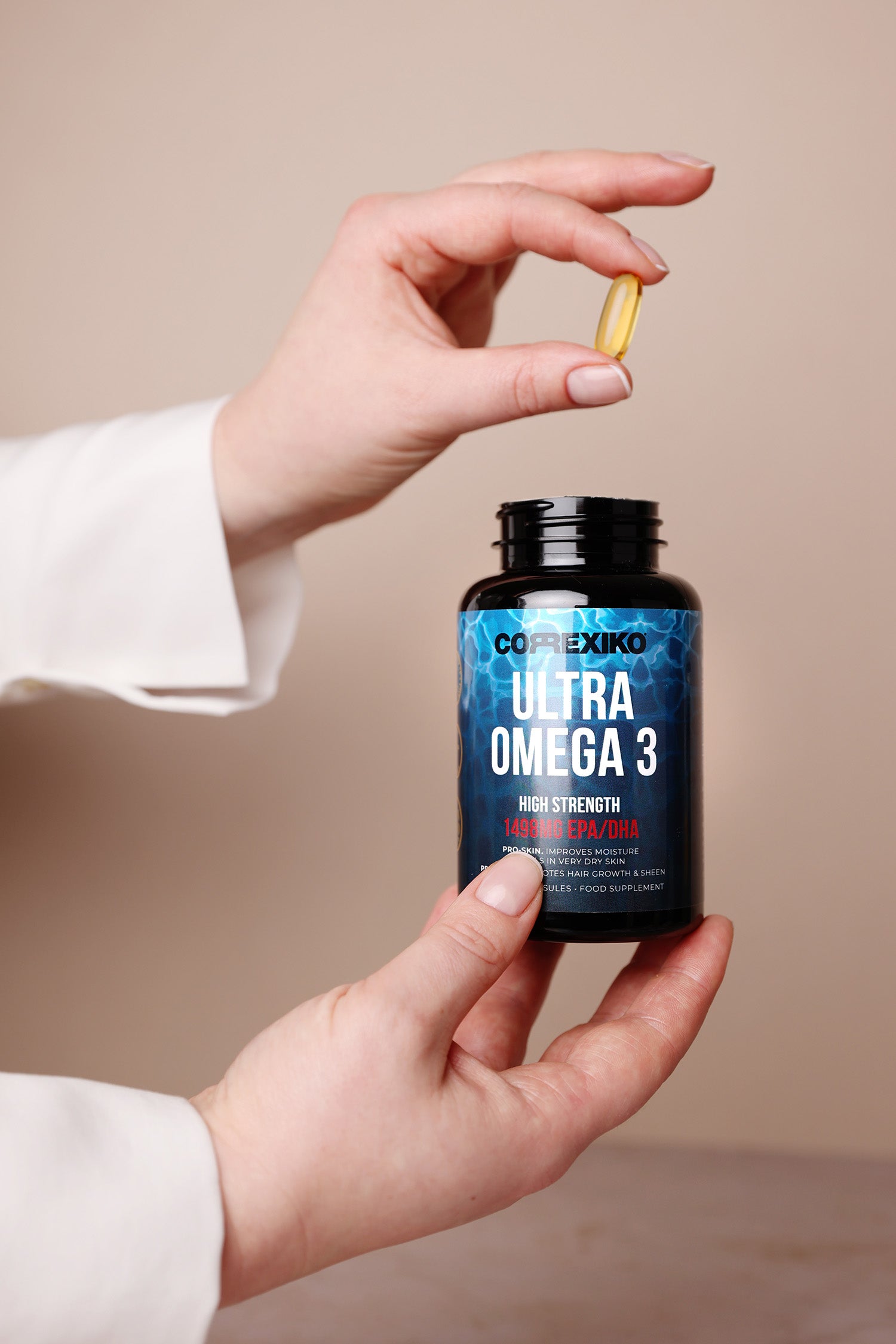 Omega 3 for Hair Growth - How Does It Help? - HK Vitals
